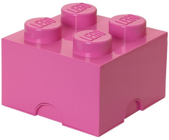 LEGO® 4 stud Pink Storage Brick