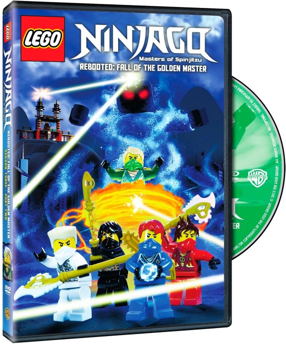 LEGO® Masters of Spinjitzu Rebooted – Fall of the Golden Master (DVD)