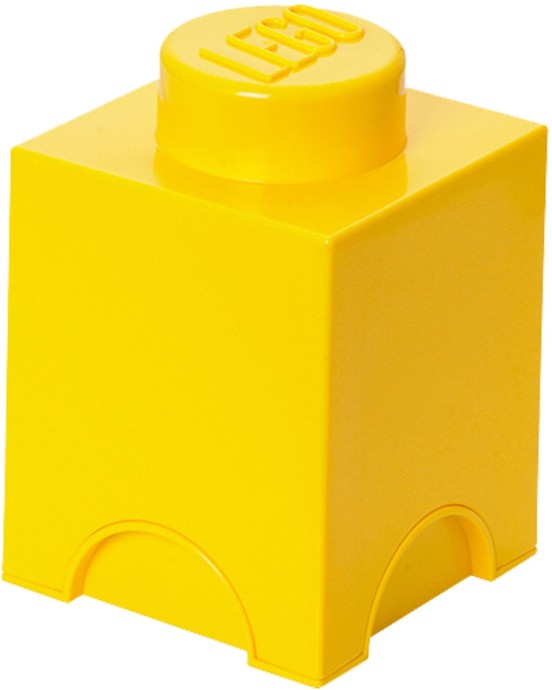 LEGO® 1 stud Yellow Storage Brick