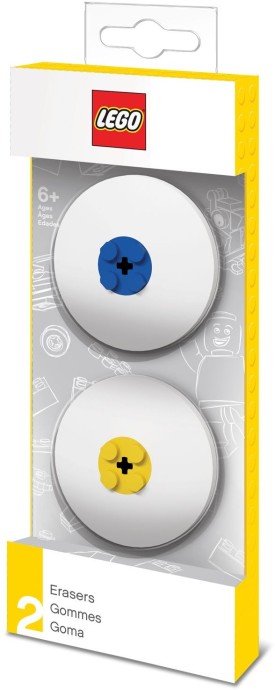 LEGO® LEGO Erasers (Blue Yellow)