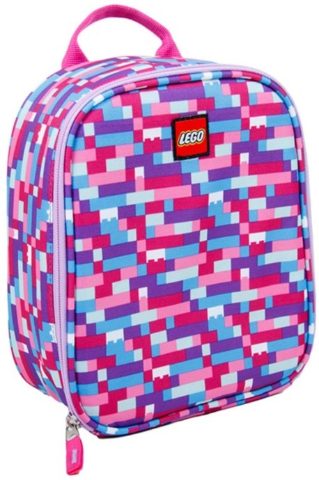 LEGO® Pink Purple Brick Print Lunch Bag