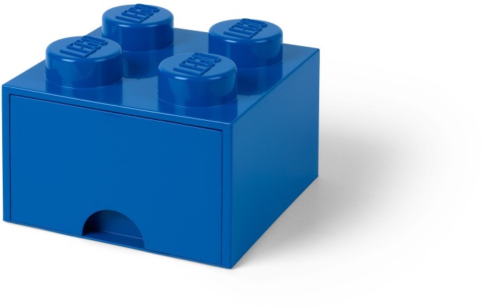LEGO® 4 stud Bright Blue Storage Brick Drawer
