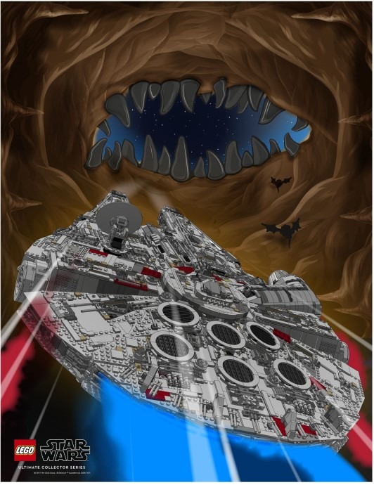 LEGO® Millennium Falcon poster