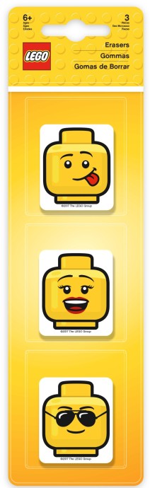 LEGO® LEGO Erasers 3 Pack