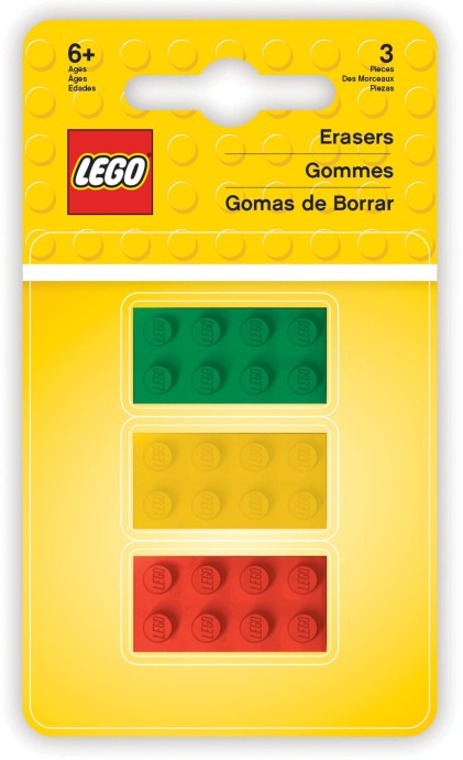 LEGO® LEGO Brick Erasers 3 Pack