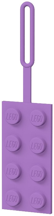 LEGO® 2x4 Lavender Luggage Tag