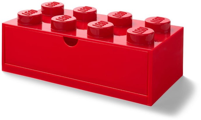 LEGO® 8 Stud Red Desk Drawer