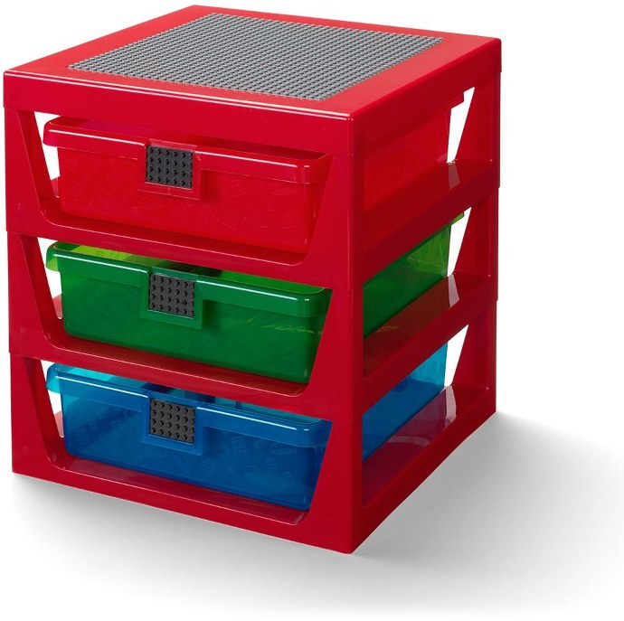 LEGO® Transparent Red Rack System