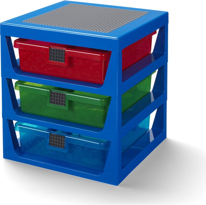 LEGO® Transparent Blue LEGO Rack System