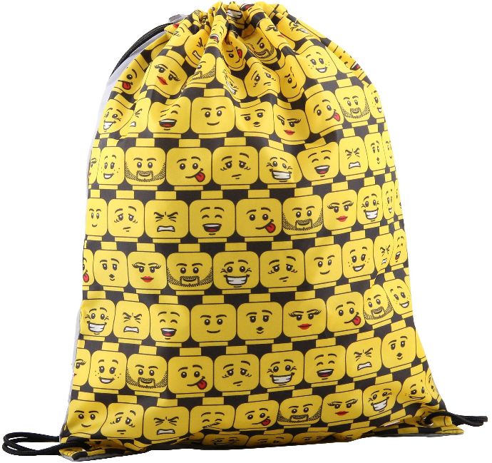LEGO® Minifigure Drawstring Bag
