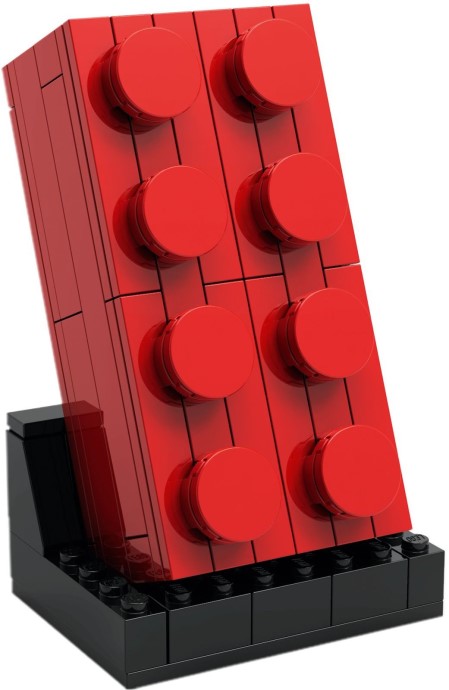 LEGO® Buildable 2x4 Red Brick