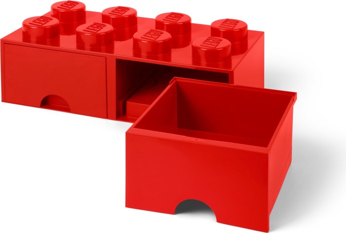 LEGO® LEGO 8 Stud Red Storage Brick Drawer