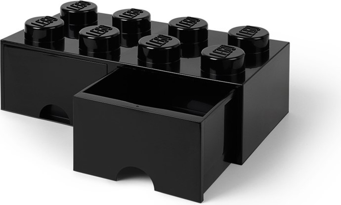 LEGO® LEGO 8 Stud Black Storage Brick Drawer