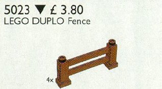 LEGO® Duplo Farm Fences