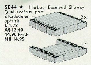 LEGO® Harbour Base with Slipway