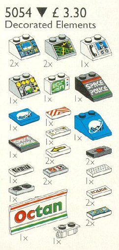 LEGO® Decorated Elements