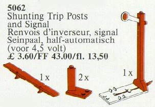LEGO® Shunting Trip Posts and Signal 4.5V