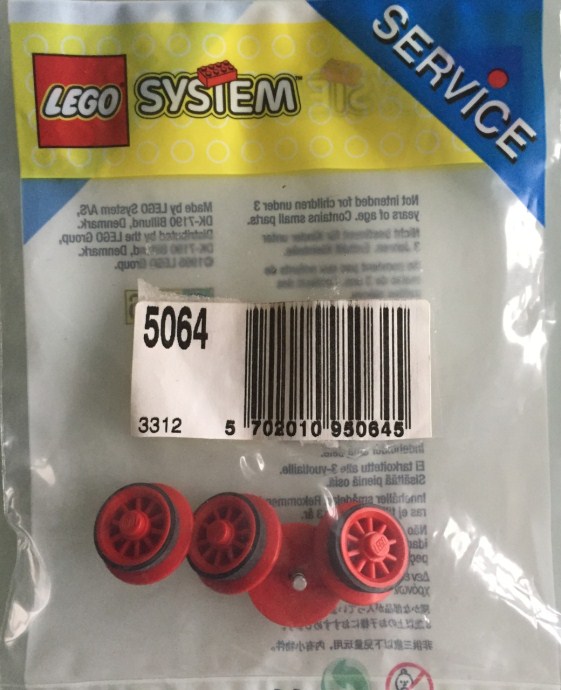 LEGO® Locomotive Wheels for Battery Train