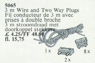 LEGO® Two-Way Plugs and Cable 3.0 m