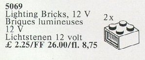LEGO® 2 Lighting Bricks 12V