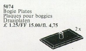 LEGO® Bogie Plates