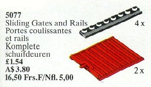 LEGO® Sliding Gates and Rails