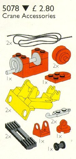 LEGO® Crane Accessories (Container Crane Set)