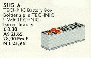 LEGO® Battery Box 9V