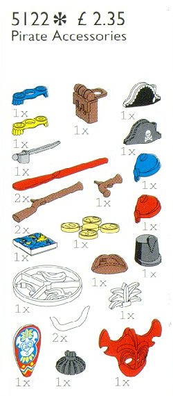 LEGO® Pirate Accessories