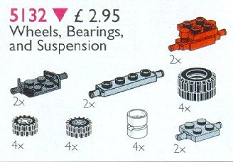 LEGO® Wheels, Bearings and Suspension