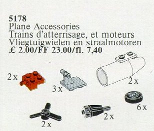 LEGO® Plane Accessories