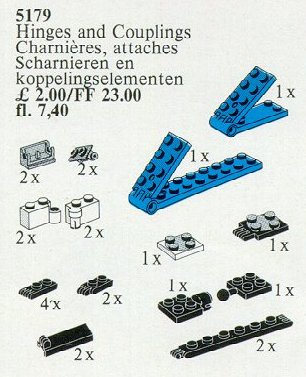 LEGO® Hinges and Couplings