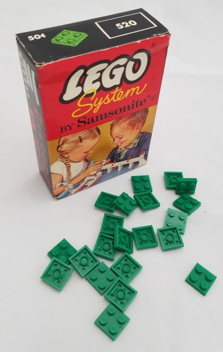 LEGO® 2 X 2 Plate (Flat Roof Bricks with 4 Studs)