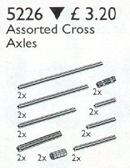 LEGO® Technic Assorted Cross Axles
