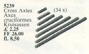 LEGO® 34 Cross Axles