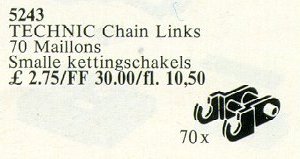 LEGO® 70 Chain Links