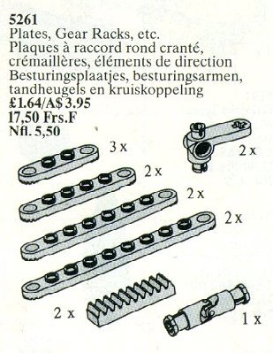 LEGO® Plates and Gear Racks