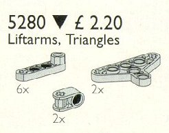 LEGO® Lift-Arms and Triangles