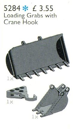 LEGO® Loading Grabs with Crane Hook