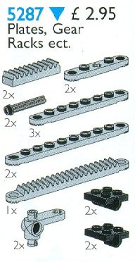 LEGO® Plates and Gear Racks