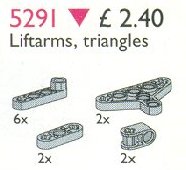 LEGO® Lift-Arms, Triangles