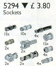LEGO® Toggle Joints and Connectors