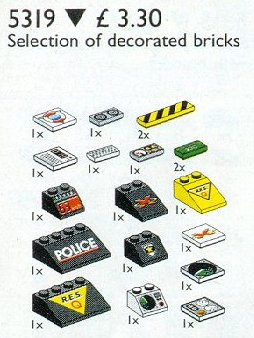 LEGO® Decorated Elements