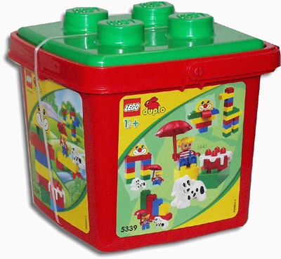 LEGO® Small Bucket with Dog