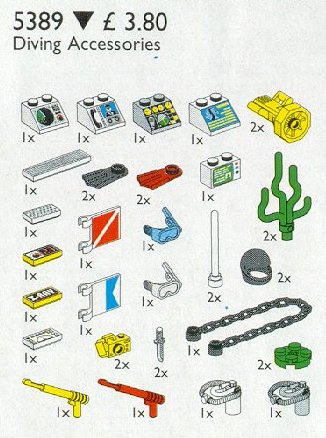 LEGO® Diving Accessories