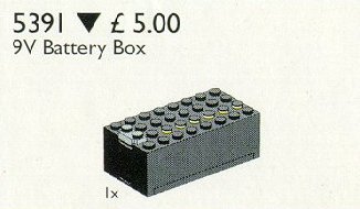 LEGO® Battery Box 9V For Electric System