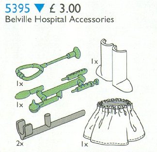 LEGO® Belville Hospital Accessories