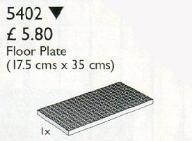LEGO® LEGO Scala Floor Plate 17.5 x 35 cm