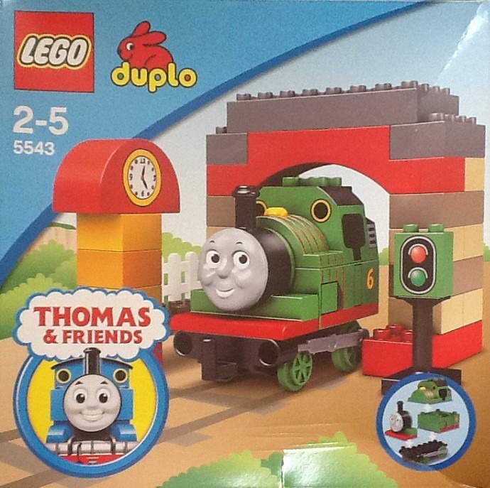 LEGO® Percy at the Sheds