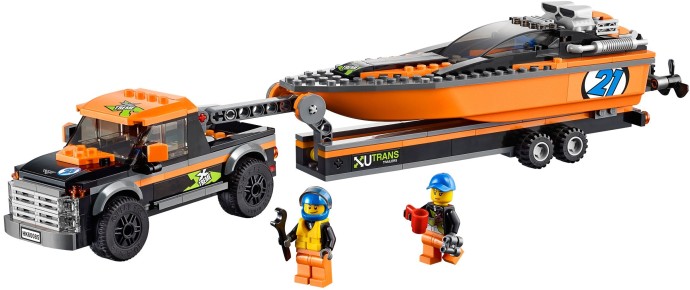 LEGO® 4x4 with Powerboat